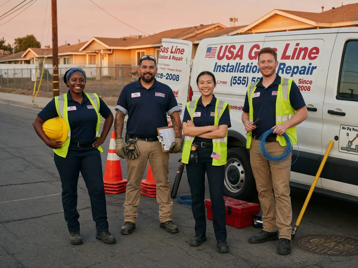 Gas Line Installation company in Montgomery, LA